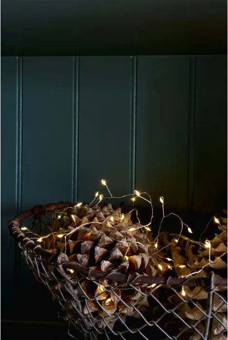 Cluster Light Garland - Silver - 3 m