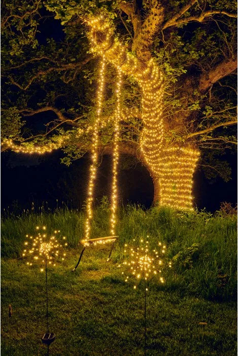 Cluster Light Garland - Silver - 15 m