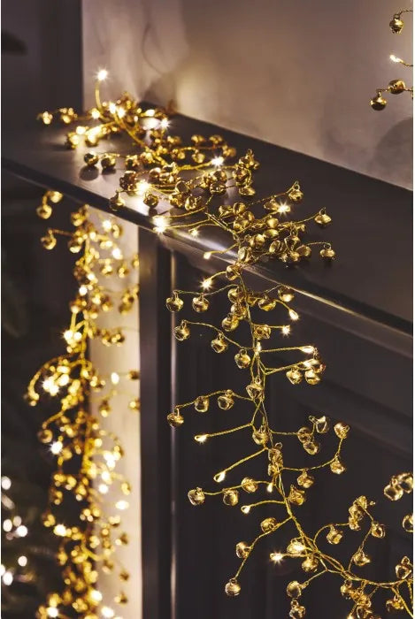 Golden Bells Light Garland