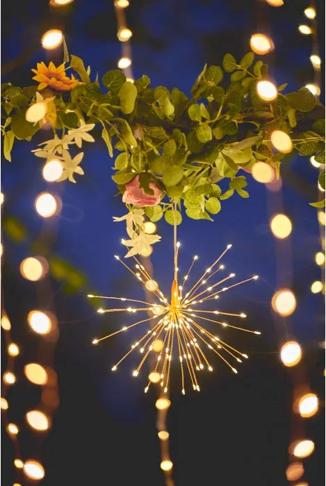 Starburst Hanging Light - Copper - 26 cm