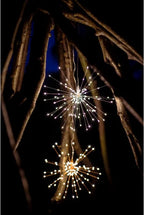 Starburst Hanging Light - Silver - 38 cm