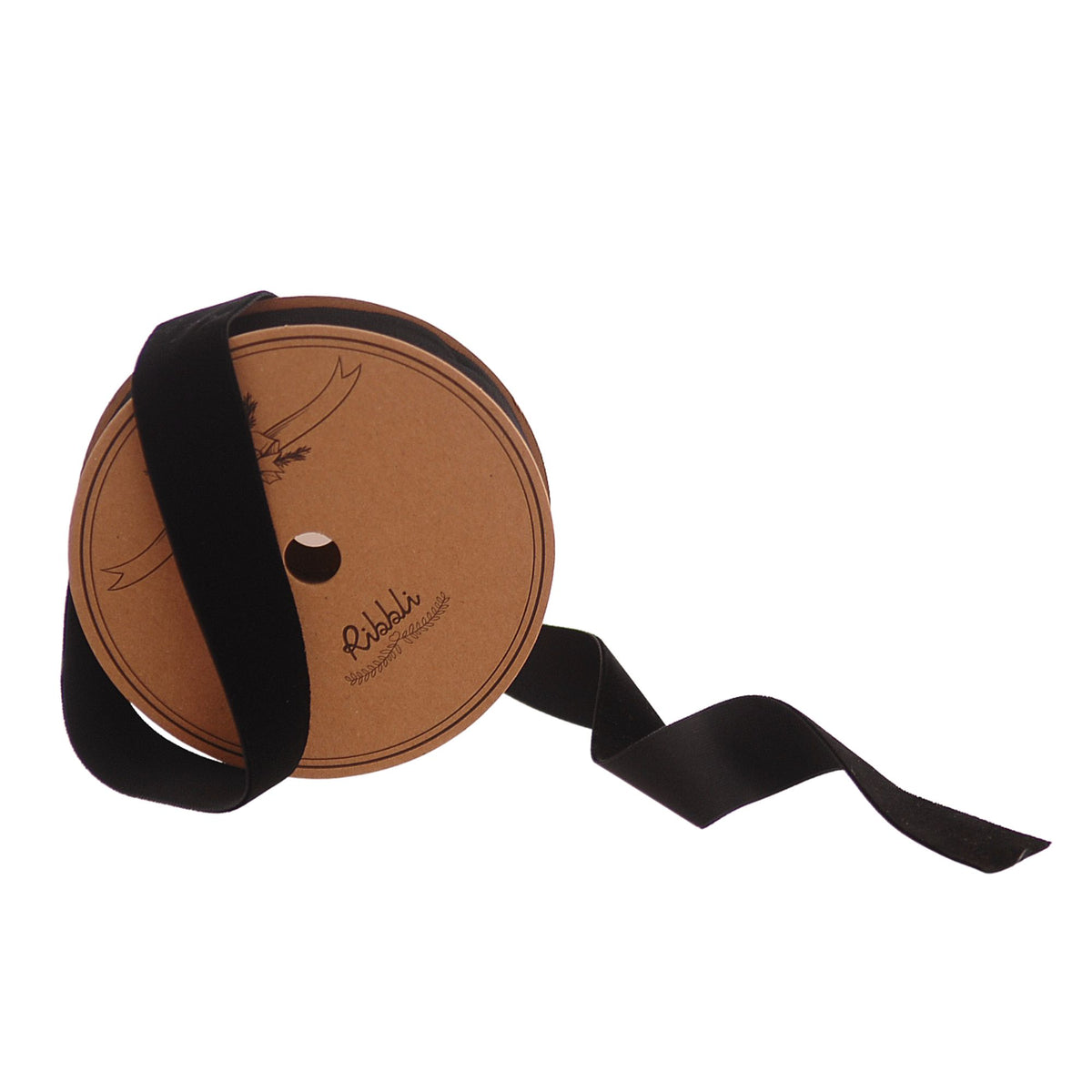 Black Velvet Ribbon 2.5 cm × 9 m