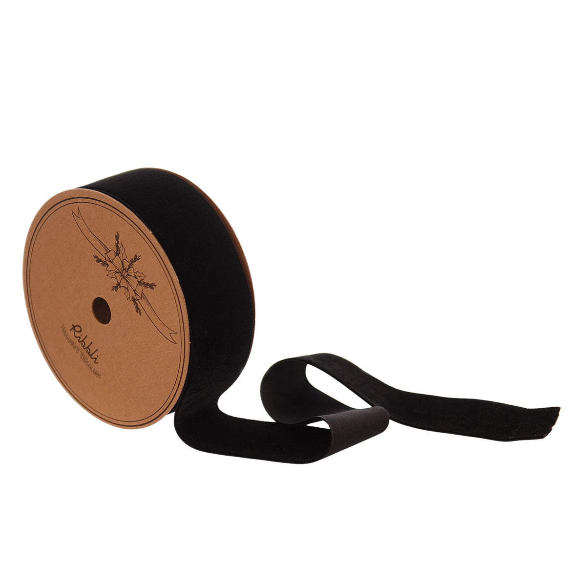 Black Velvet Ribbon 3.8 cm × 9 m
