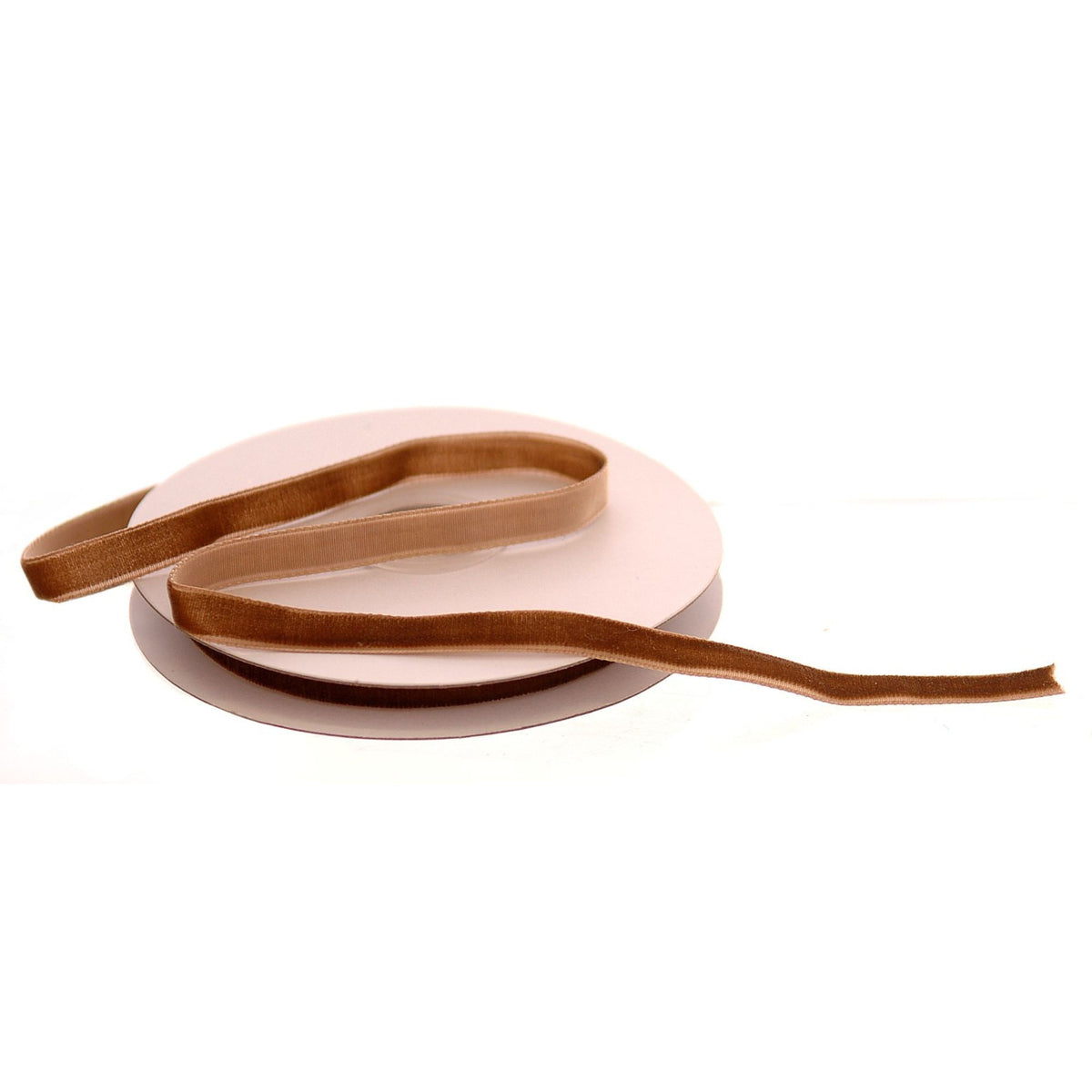 Dark Brown Velvet Ribbon 1 cm × 9 m