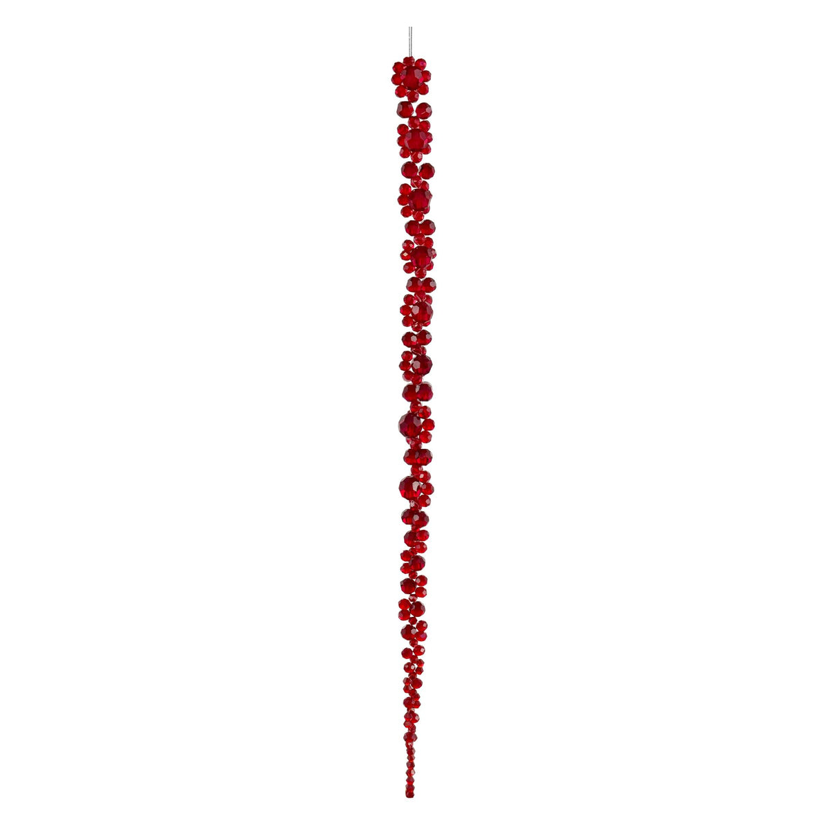 Ruby Crystal Drop Ornament- 27 cm
