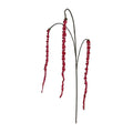 Ruby Beaded Hanging Branch - 95 cm