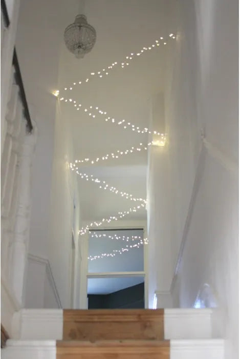 Cluster Light Garland - Silver - 3 m
